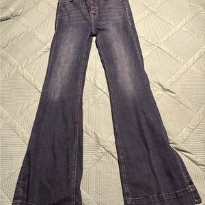 Rock & Roll Cowgirl Dark Indigo Flare Jeans